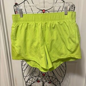 🏃‍♀️🏃‍♀️🏃‍♀️3 for 12$🏃‍♀️🏃‍♀️🏃‍♀️Bright Neon Yellow Athletic Shorts—Medium